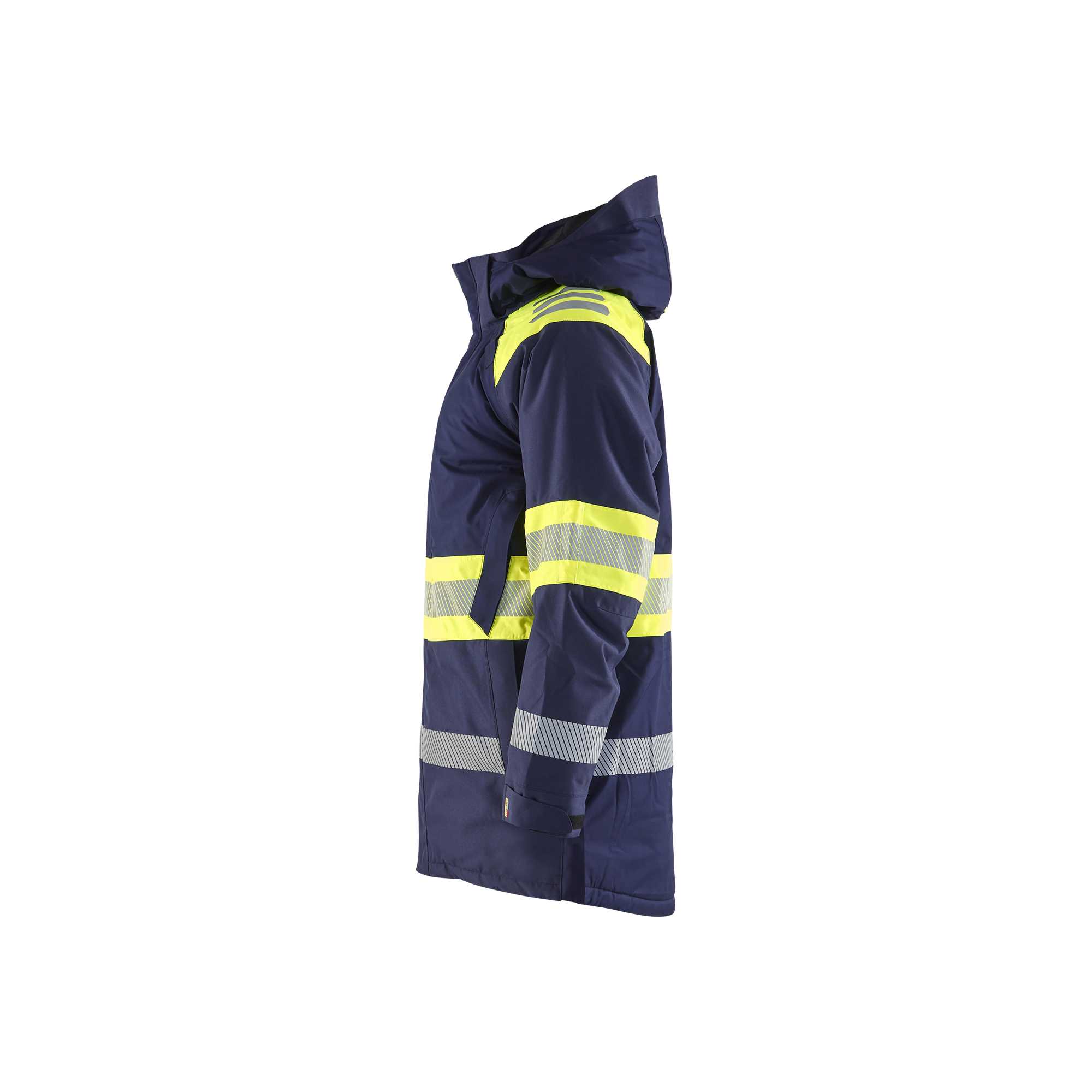 BLAKLADER 44851977 Hi Vis Winter Parka Parka Work Jacket MEN - Waterproof